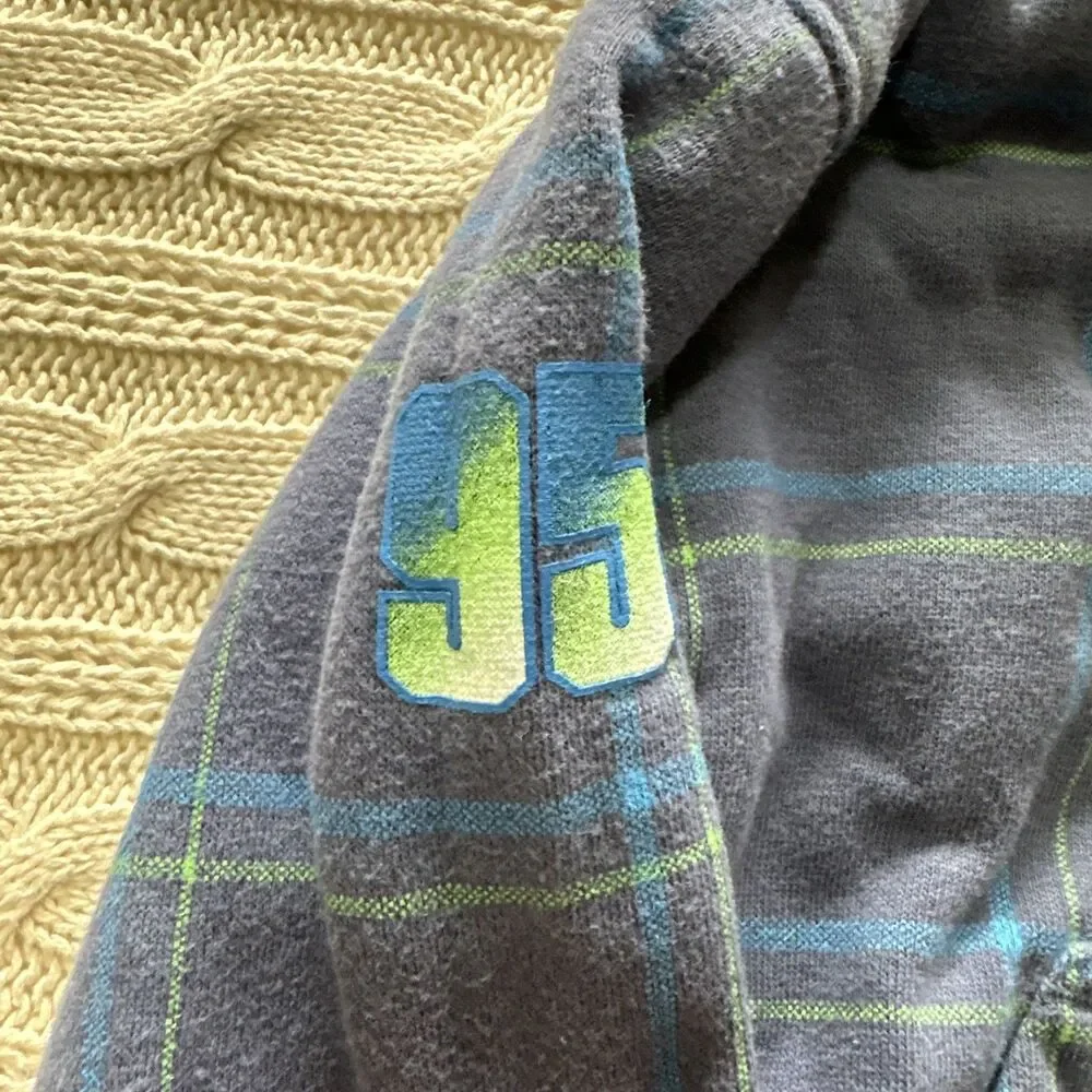 Disney Toy Story 3T Vintage Hoodie Zip Up Buzz Lightyear Pixar  Blue 2009 Baby - Picture 4 of 11